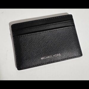 Michael Kors Elegant Black Card Holder